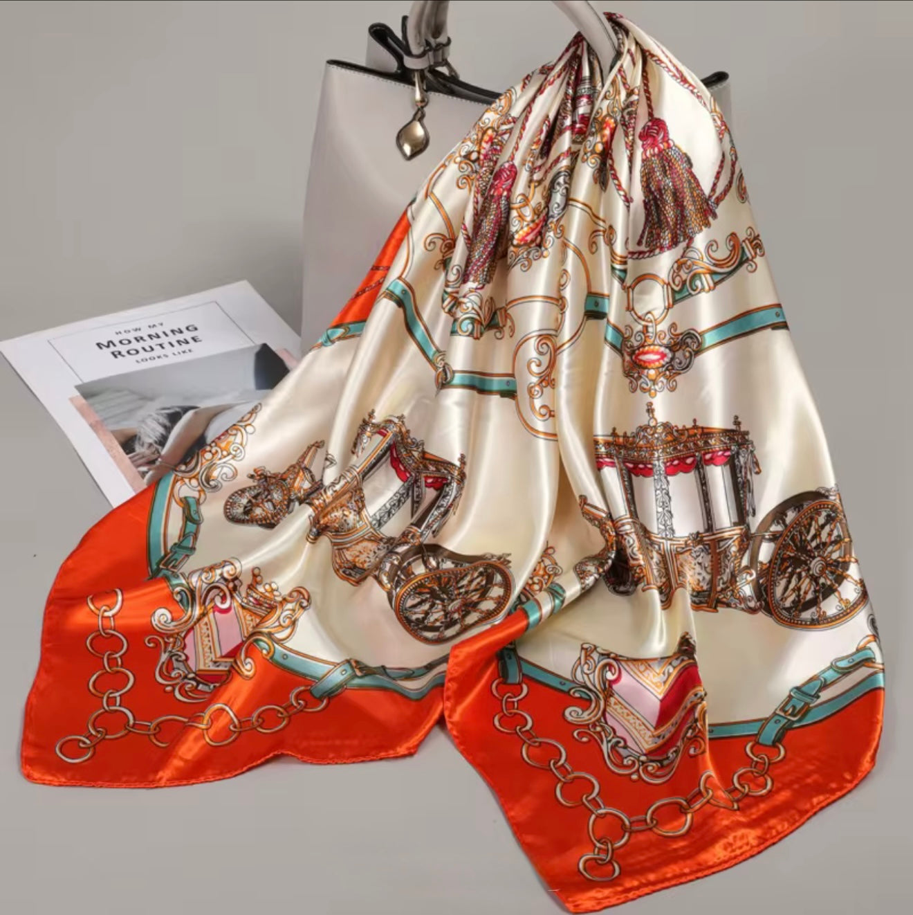 Miss Satin Silk Scarfs
