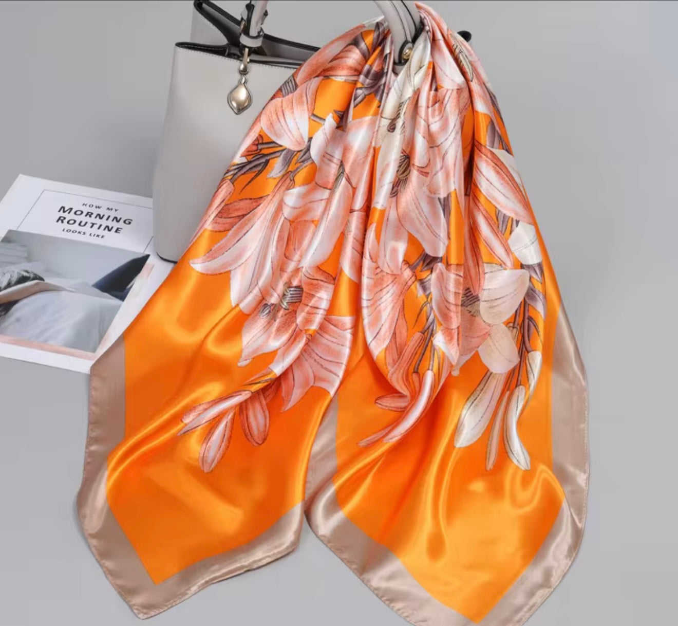 Miss Satin Silk Scarfs