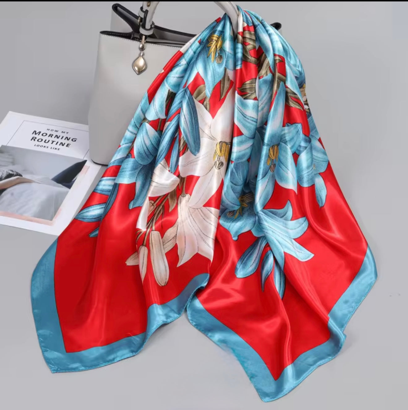Miss Satin Silk Scarfs