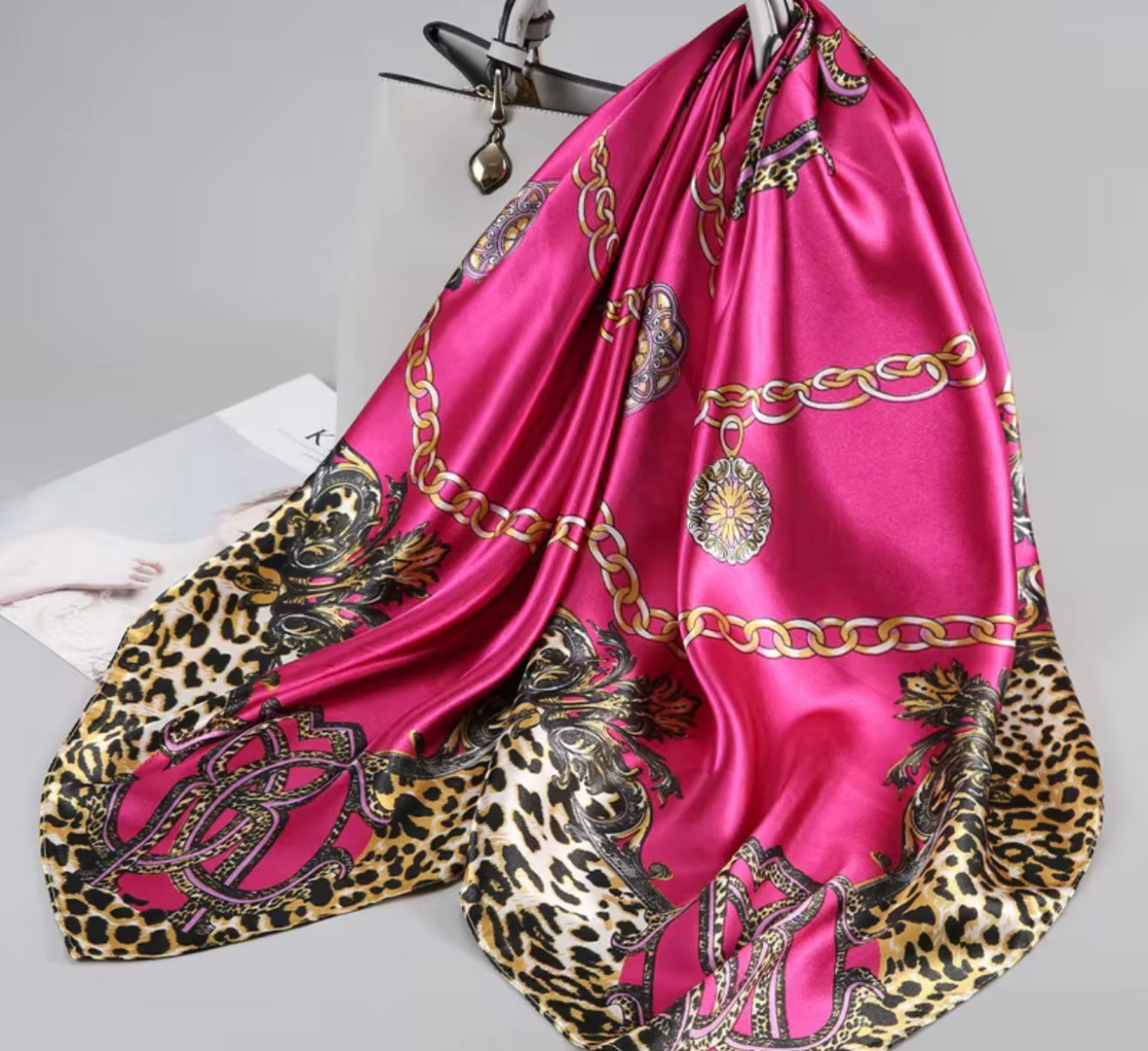 Miss Satin Silk Scarfs