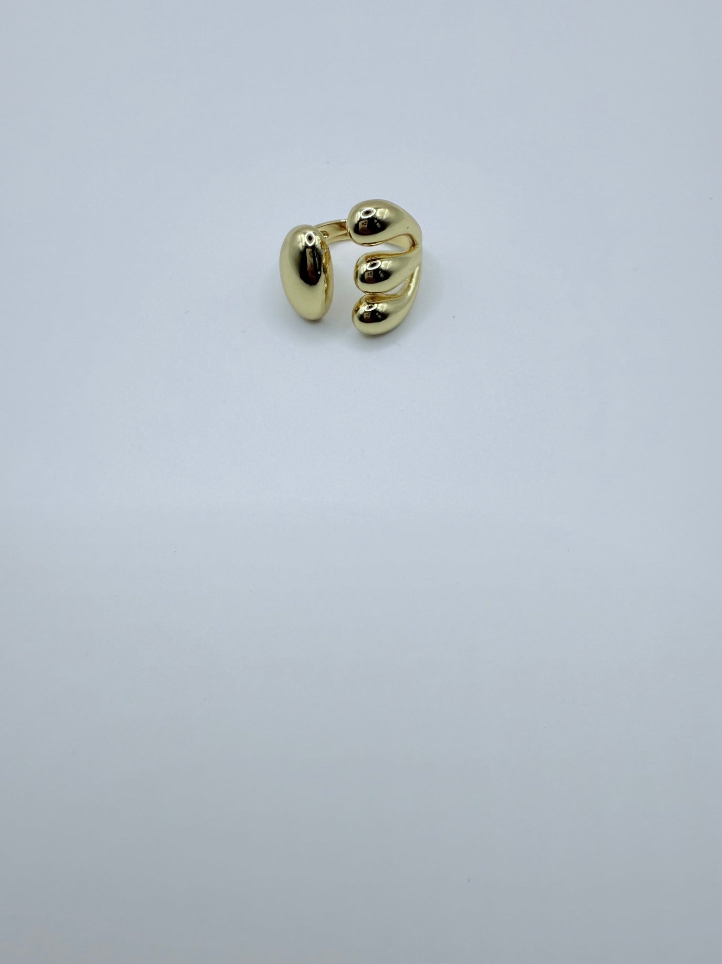 Gold Plated Open Rings
