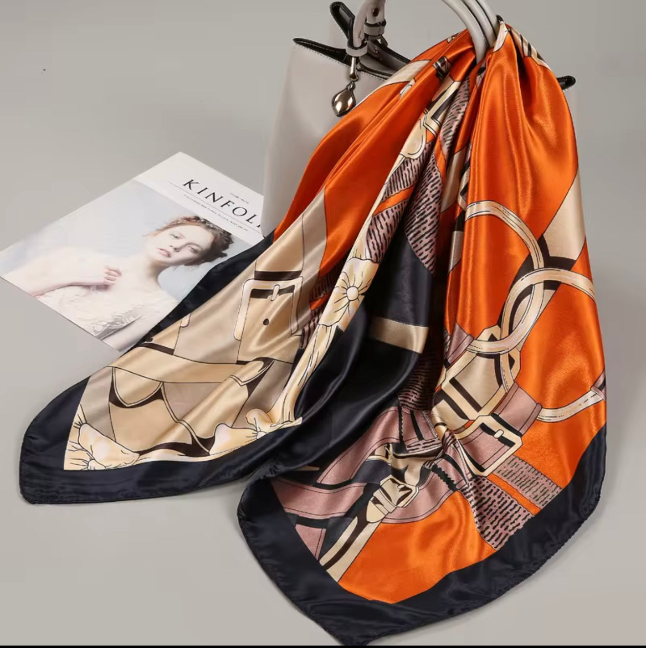 Miss Satin Silk Scarfs