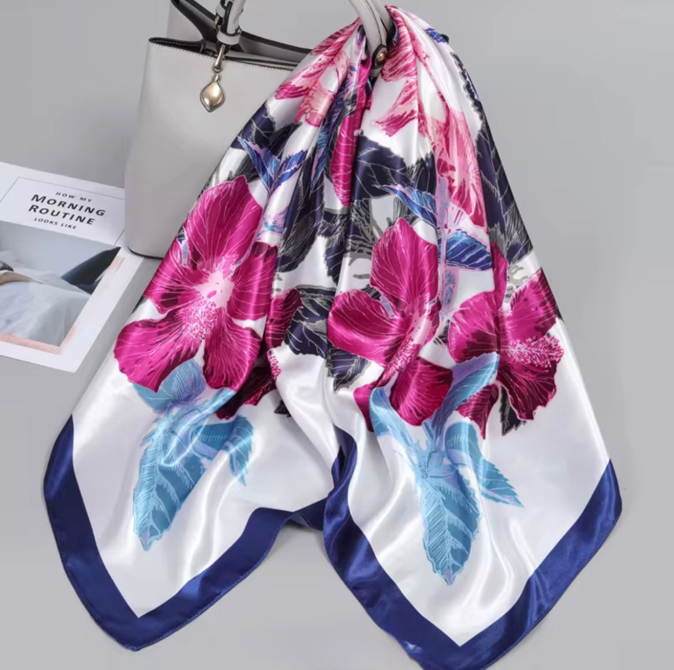 Miss Satin Silk Scarfs