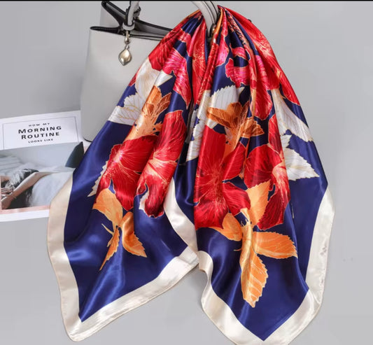 Miss Satin Silk Scarfs
