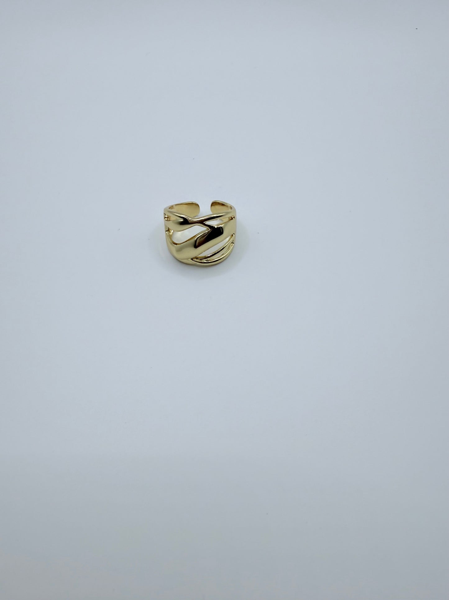 Gold Plated Open Rings